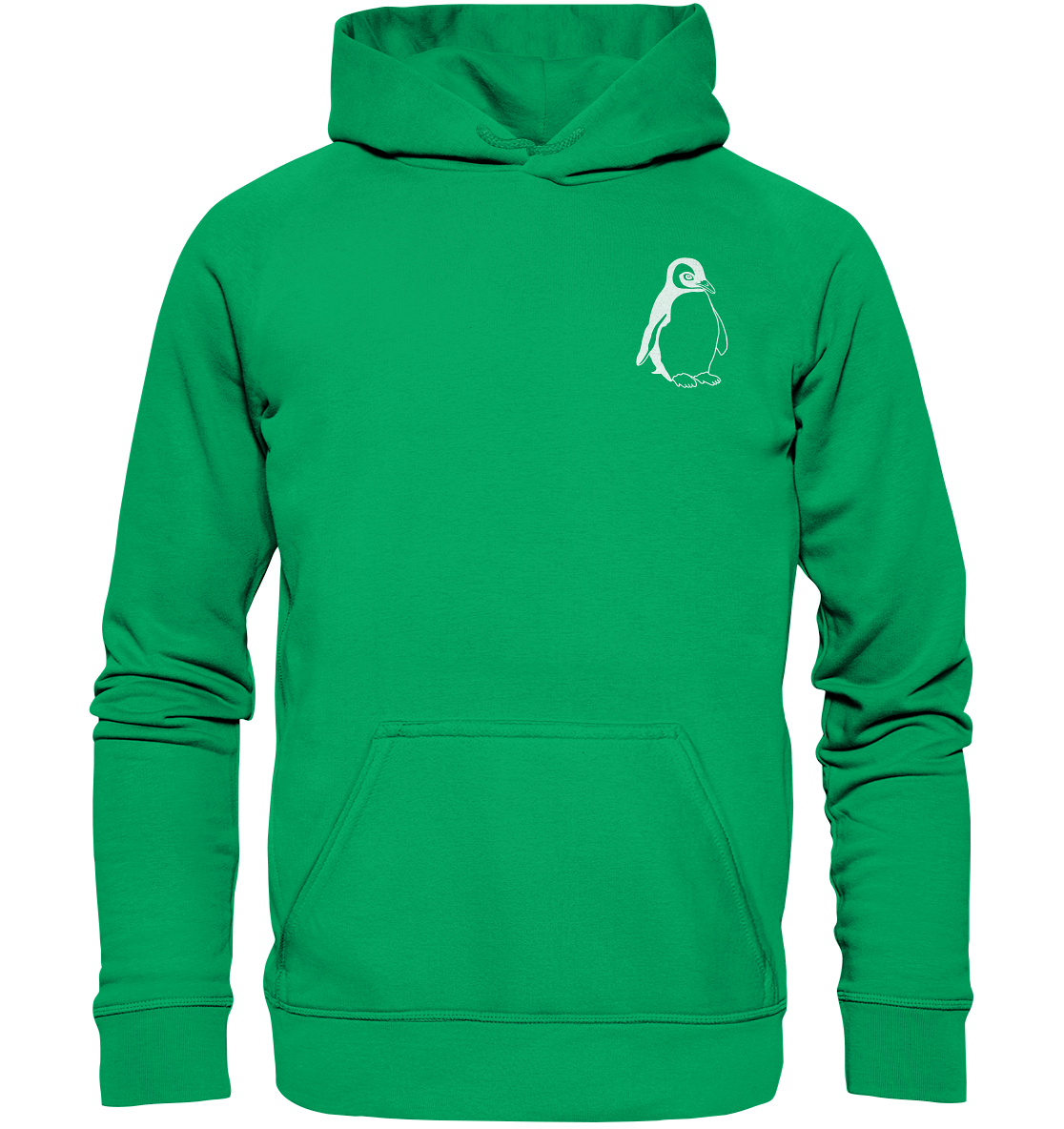 Pinguin weiß - Premium Hoodie Kinder