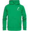 Pinguin weiß - Premium Hoodie Kinder Hoodie Kinder Tier-Shirts.com Kelly Green 116