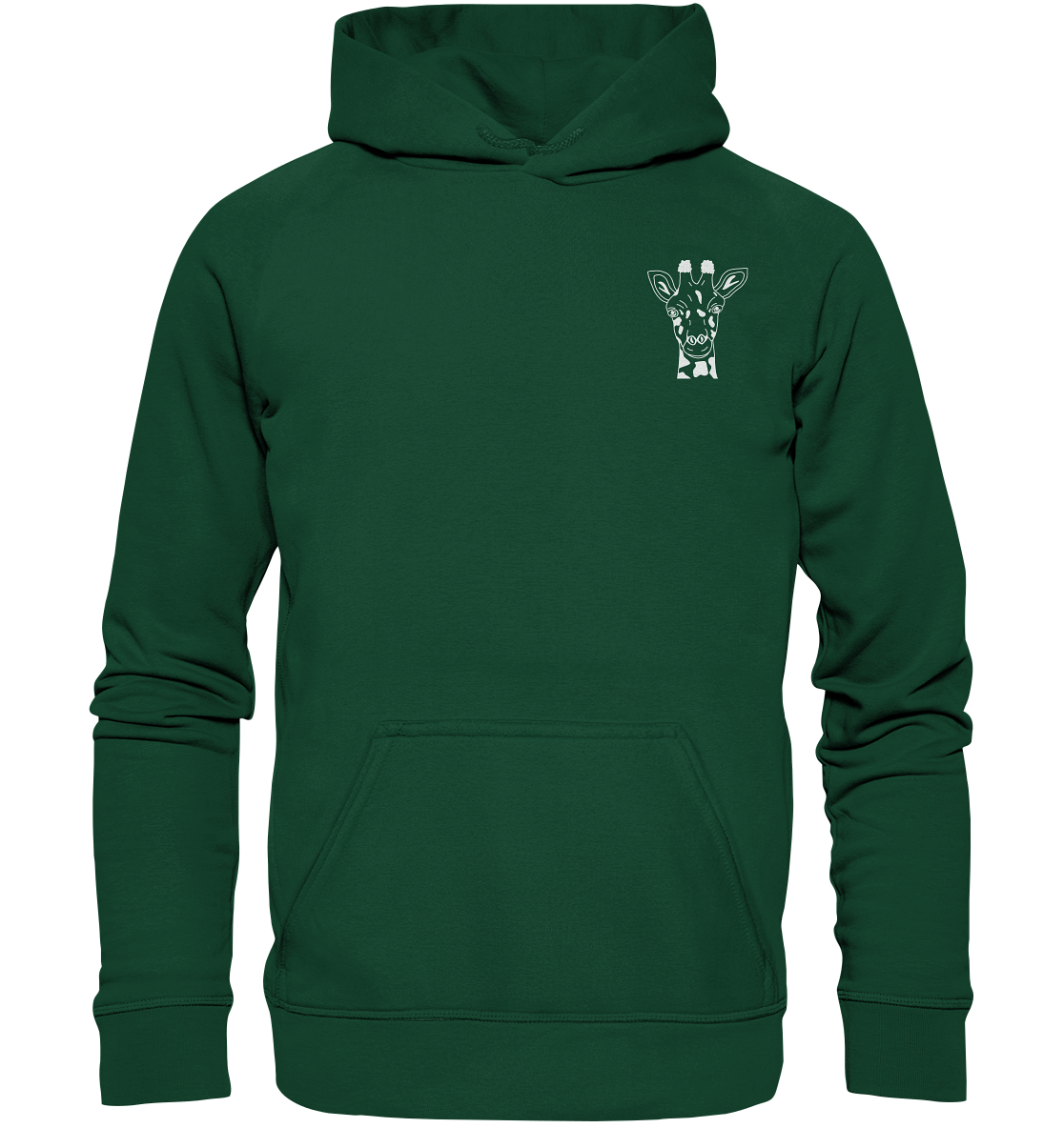 Giraffe weiß - Premium Hoodie Kinder