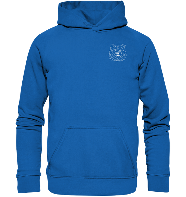 Bär weiß - Premium Hoodie Kinder Hoodie Kinder Tier-Shirts.com Royal Blau 116