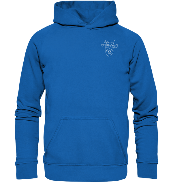 Kuh weiß - Premium Hoodie Kinder Hoodie Kinder Tier-Shirts.com Royal Blau 116