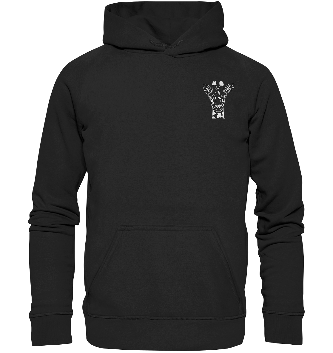 Giraffe weiß - Premium Hoodie Kinder