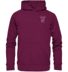 Ziege weiß - Premium Hoodie Kinder Hoodie Kinder Tier-Shirts.com Burgund 116