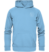 Löwe weiß - Premium Hoodie Kinder Hoodie Kinder Tier-Shirts.com Sky Blue 116