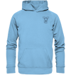 Ziege schwarz - Premium Hoodie Kinder Hoodie Kinder Tier-Shirts.com Sky Blue 116