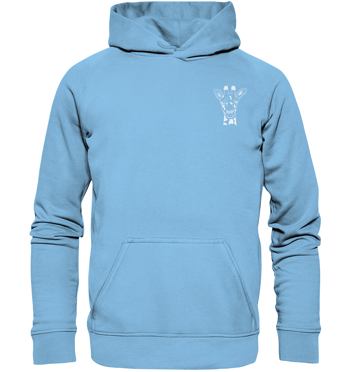 Giraffe weiß - Premium Hoodie Kinder