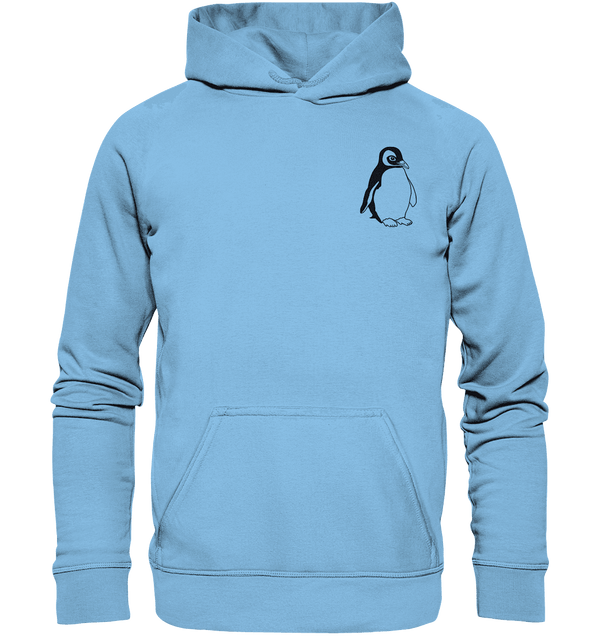 Pinguin - Premium Hoodie Kinder Hoodie Kinder Tier-Shirts.com Sky Blue 116