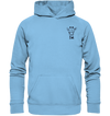 Giraffe - Premium Hoodie Kinder Hoodie Kinder Tier-Shirts.com Sky Blue 116