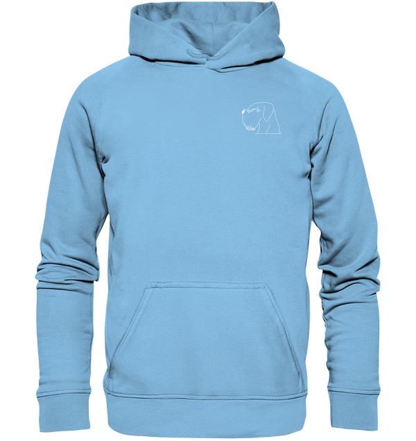 Schnauzer weiß - Premium Hoodie Kinder Hoodie Kinder Tier-Shirts.com Sky Blue 116