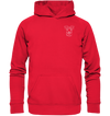 Ziege weiß - Premium Hoodie Kinder Hoodie Kinder Tier-Shirts.com Rot 116