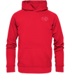 Löwenpaar weiß - Premium Hoodie Kinder Hoodie Kinder Tier-Shirts.com Rot 116