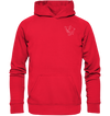 Schwein weiß - Premium Hoodie Kinder Hoodie Kinder Tier-Shirts.com Rot 116