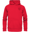 Löwe - Premium Hoodie Kinder Hoodie Kinder Tier-Shirts.com Rot 116