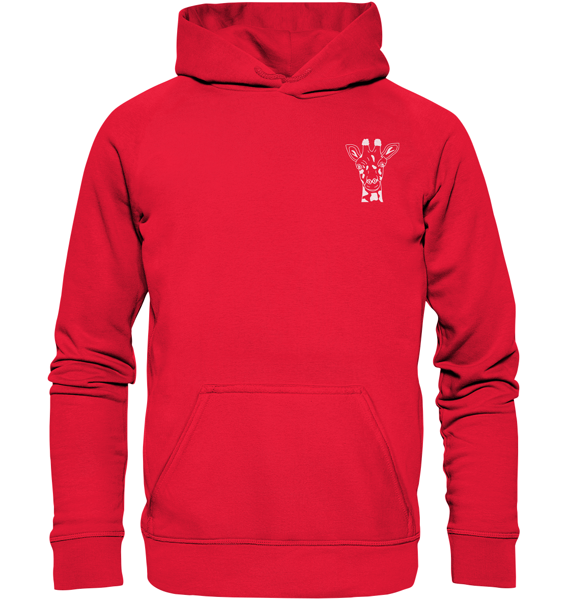 Giraffe weiß - Premium Hoodie Kinder