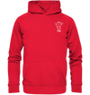 Giraffe weiß - Premium Hoodie Kinder Hoodie Kinder Tier-Shirts.com Rot 116