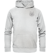 Bär schwarz - Premium Hoodie Kinder Hoodie Kinder Tier-Shirts.com Heather Grey (meliert) 116