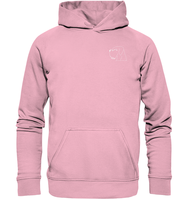 Schnauzer weiß - Premium Hoodie Kinder Hoodie Kinder Tier-Shirts.com Light Pink 116