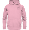 Ferkel schwarz - Premium Hoodie Kinder Hoodie Kinder Tier-Shirts.com Light Pink 116