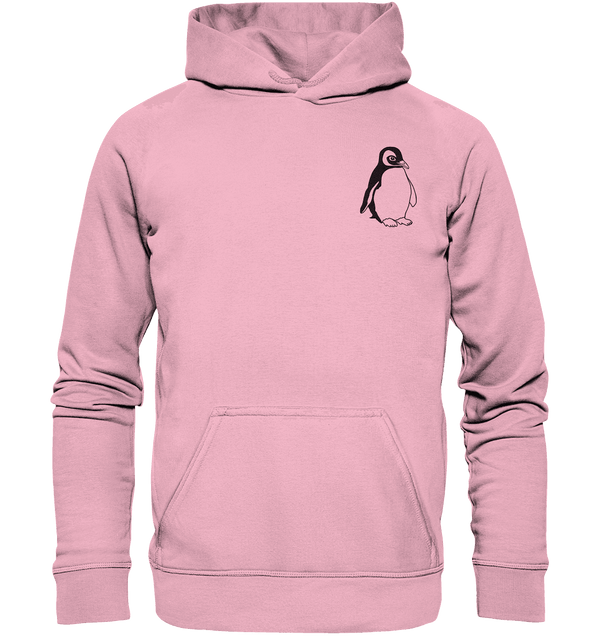 Pinguin - Premium Hoodie Kinder Hoodie Kinder Tier-Shirts.com Light Pink 116