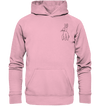 Hase - Premium Hoodie Kinder Hoodie Kinder Tier-Shirts.com Light Pink 116