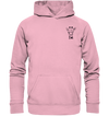 Giraffe - Premium Hoodie Kinder Hoodie Kinder Tier-Shirts.com Light Pink 116