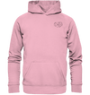 Löwenpaar - Premium Hoodie Kinder Hoodie Kinder Tier-Shirts.com Light Pink 116