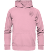 Löwe - Premium Hoodie Kinder Hoodie Kinder Tier-Shirts.com Light Pink 116