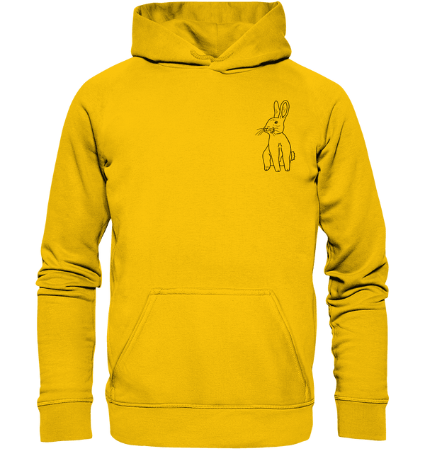 Hase - Premium Hoodie Kinder Hoodie Kinder Tier-Shirts.com Sunflower 116