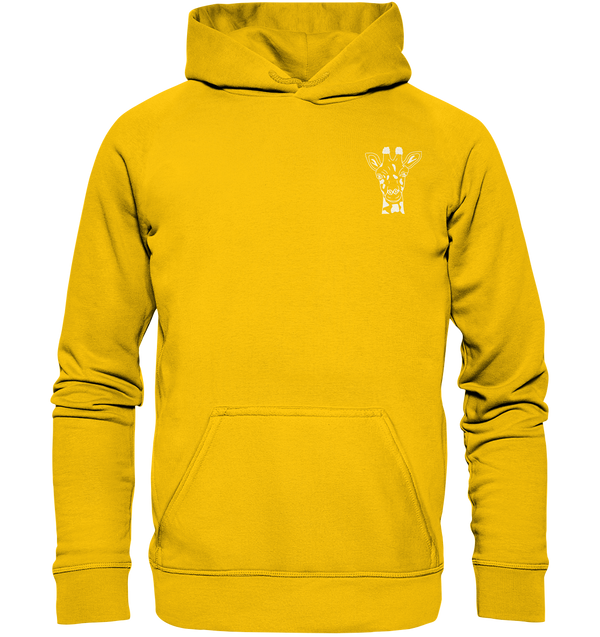 Giraffe weiß - Premium Hoodie Kinder Hoodie Kinder Tier-Shirts.com Sunflower 116