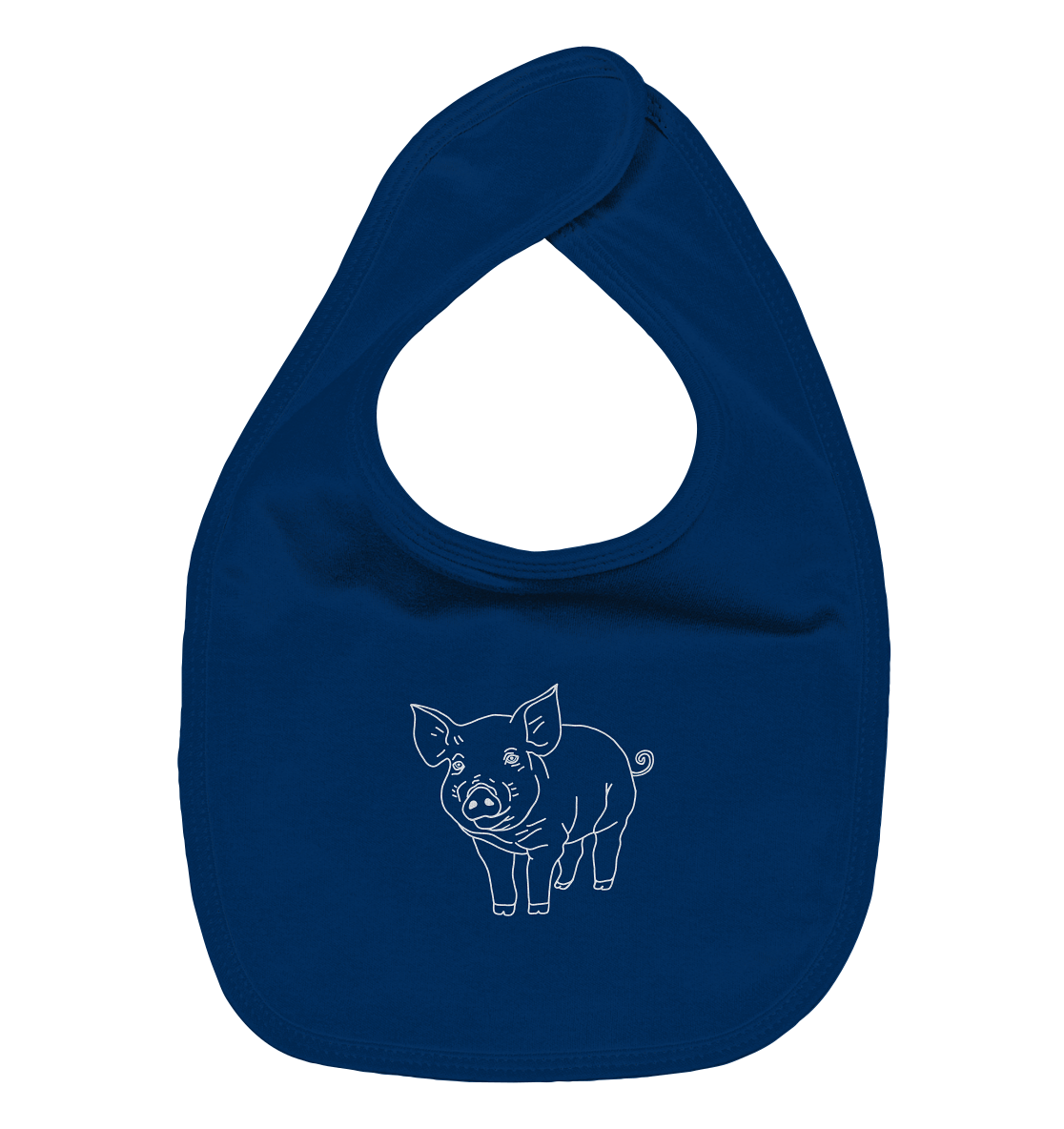 Pig white - Organic Bib Children