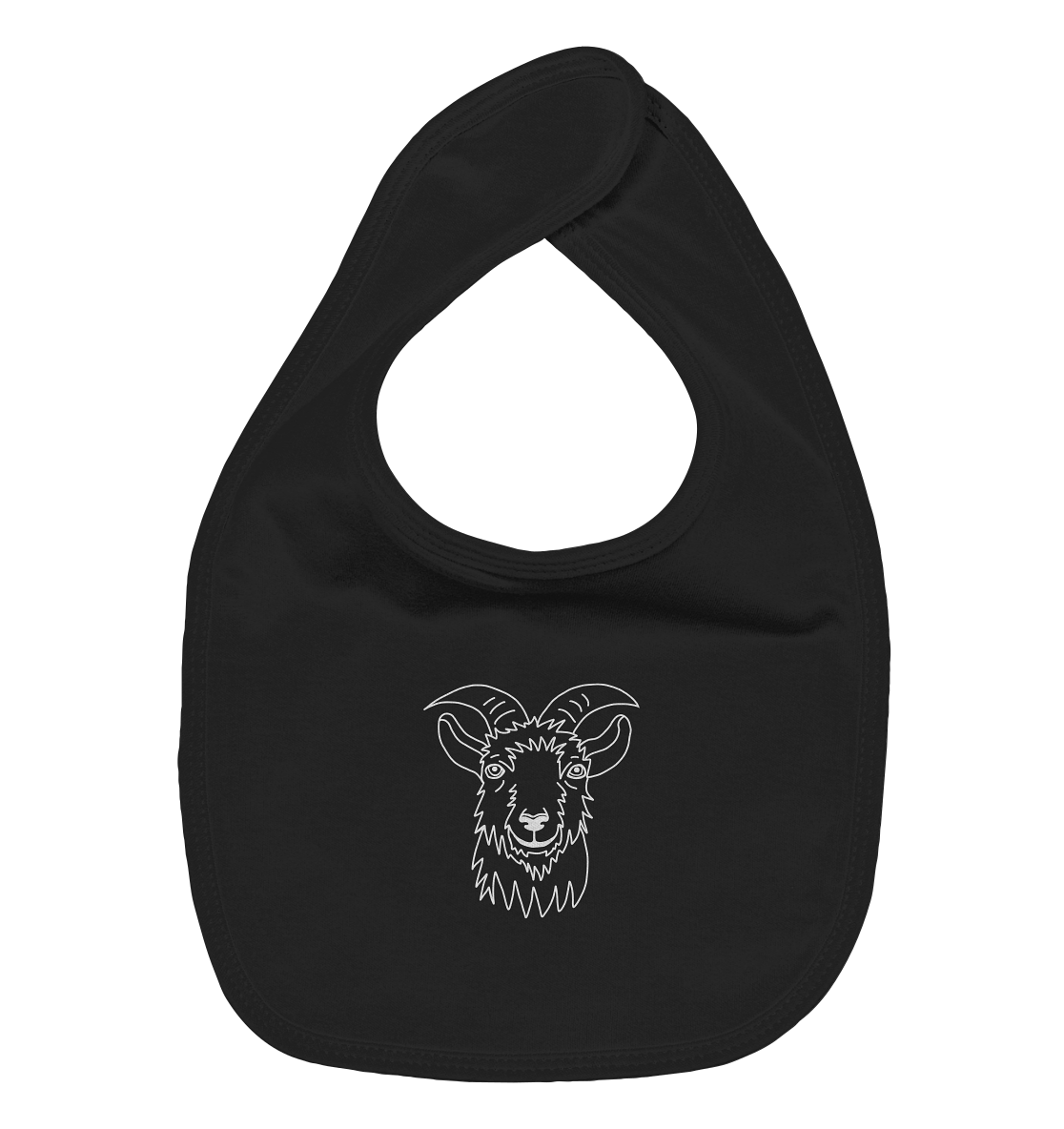 Goat white - Organic Bib Children