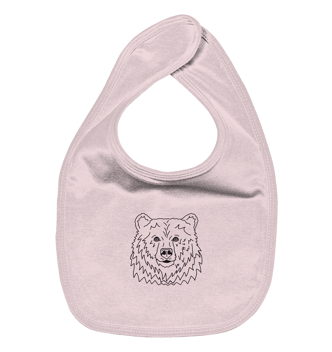 Bear black - Organic Bib Children