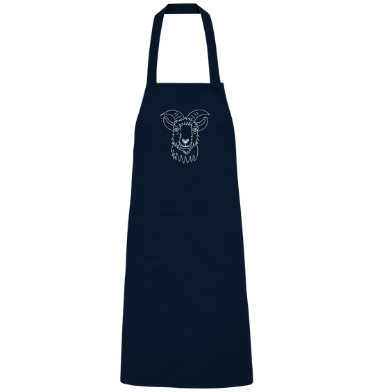 Goat white - Organic Grill Apron