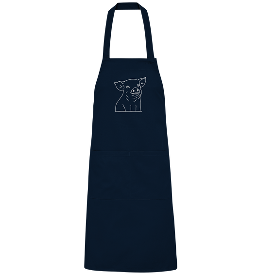 Piglet white - Organic Grill Apron