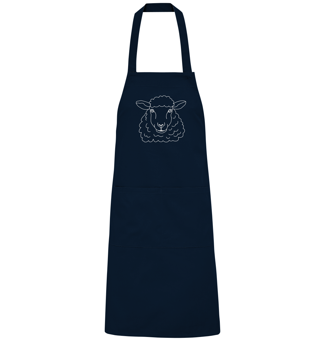 Sheep white - Organic Grill Apron