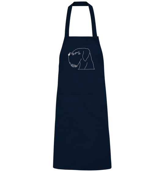 Schnauzer weiß - Organic Grillschürze - Tier-Shirts.com