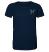 Papagei weiß - Organic T-Shirt Unisex Unisex-Shirts Tier-Shirts.com French Navy XS