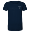 Ziege weiß - Organic T-Shirt Unisex Unisex-Shirts Tier-Shirts.com French Navy XS