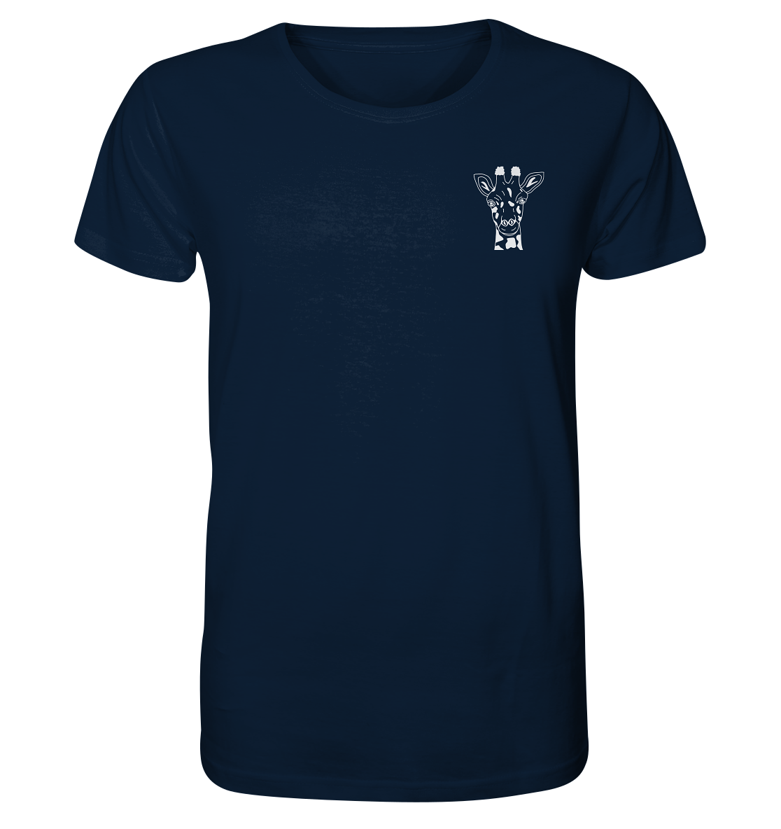 Giraffe weiß - Organic T-Shirt Unisex