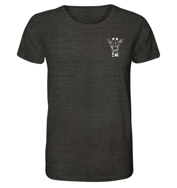 Giraffe weiß - Organic T-Shirt Unisex Unisex-Shirts Tier-Shirts.com