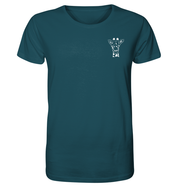 Giraffe weiß - Organic T-Shirt Unisex Unisex-Shirts Tier-Shirts.com Stargazer XS