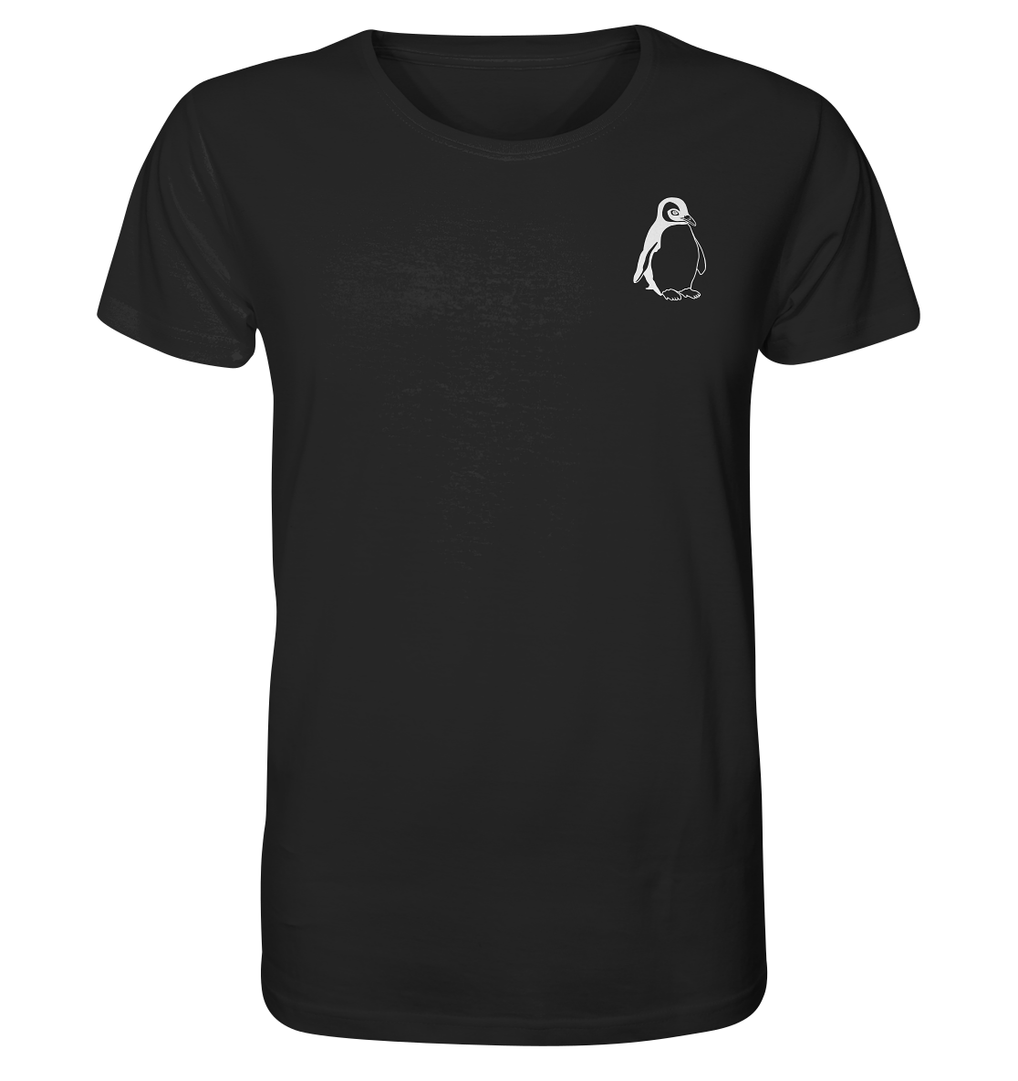 Pinguin weiß - Organic T-Shirt Unisex