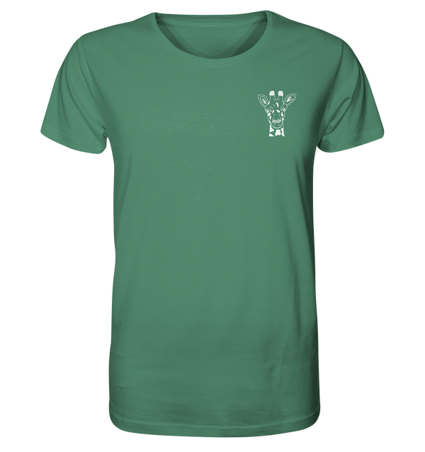 Giraffe weiß - Organic T-Shirt Unisex Unisex-Shirts Tier-Shirts.com