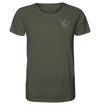 Schwein weiß - Organic T-Shirt Unisex Unisex-Shirts Tier-Shirts.com Khaki XS