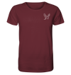 Papagei weiß - Organic T-Shirt Unisex Unisex-Shirts Tier-Shirts.com Burgundy XS