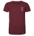 Giraffe weiß - Organic T-Shirt Unisex Unisex-Shirts Tier-Shirts.com Burgundy XS