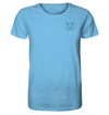 Schaf schwarz - Organic T-Shirt Unisex Unisex-Shirts Tier-Shirts.com Aqua Blue XS