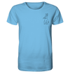 Hase - Organic T-Shirt Unisex Unisex-Shirts Tier-Shirts.com Aqua Blue XS