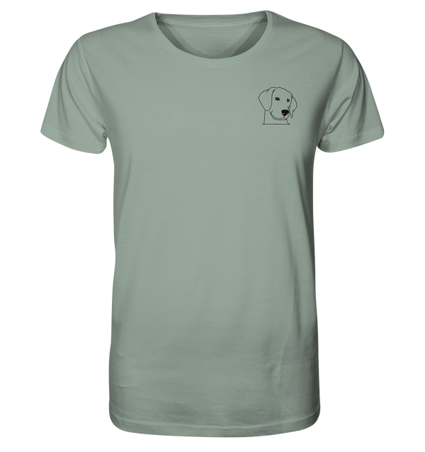 Hund Schlappohr - Organic T-Shirt Unisex Unisex-Shirts Tier-Shirts.com Aloe XS