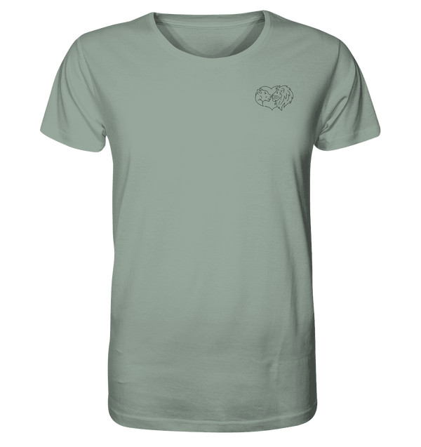 Löwenpaar - Organic T-Shirt Unisex Unisex-Shirts Tier-Shirts.com Aloe XS